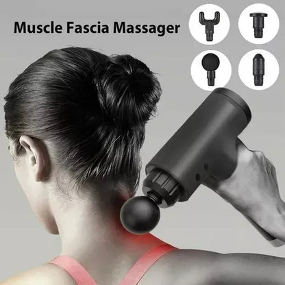 ¡Masajeador Muscular Pistola FACIAL GUN 4 cabezales!