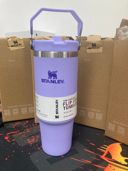 ¡INCREÍBLE VASO TERMO STANLEY DE MANIJA Y/O OREJA FLIP STRAW QUENCHER!