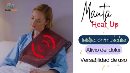 ¡Descubre el confort y bienestar en tu hogar con la manta térmica Heat Up! 🌈✨